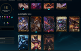 73 winrate 15 skin 60 hero zümrüt 4 hesap