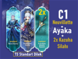 6x5 C1 Neu + Ayaka + Kazuha Bis 2 + 73 Dilek 