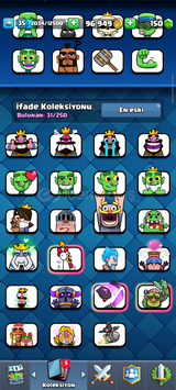 7.300 CLAAH ROYALE MAİNLİK 3 EVRİMLİ HESAP