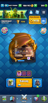 7300 kupa Eski Clash Royale Hesabı 8Yıl