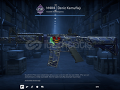 CRAFT⚡$5.18 çıkartma⚡ M4A4 | Deniz Kamuflajı