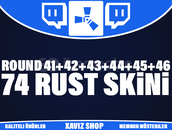 ✅74 Skin✨Round 41+42+43+44+45+46✨Twitch Drop✅