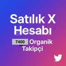 7400 organik Türk takipçili kurucu mailli hesap