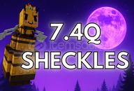 ☘️ 7.4Q [7400T] SHECKLES COİN | Grow A Garden
