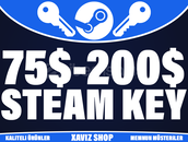 75$-200$ / 2940₺-7850₺ Garantili Steam Key