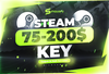 ⭐ 75$ - 200$ ⚡ (+3000₺) Steam Key