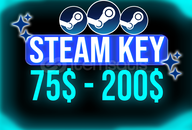 ⭐️75$-200$ Steam Random Key⭐️