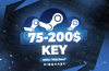 ⭐ 75$ - 200$ (+3000₺) Steam Key