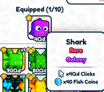 75 adet galaxy shark