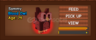 75 age blood owl