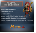 75 LEVEL LYCAN - TEKRAR BAŞLAMAK İSTEYENE