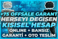 ⭐[+75 OFFSALE] MAİL DEĞİŞEN GARANTİLİ HESAP⭐