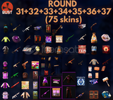 75 Skin Twitch Drops Round 31-37 skinleri