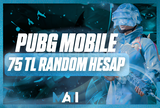 ⭐75 TL PUBG RANDOM HESAP⭐