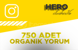 ⭐(750 ADET) ORGANİK TÜRK YORUM⭐