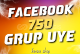 750 FACEBOOK GRUP ÜYE GARANTİLİ