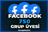 750 ⭐ FACEBOOK ⭐ GRUP ÜYESİ