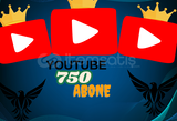 750 GERCEK ABONE YOTUBE