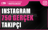 750 İnstagram Gerçek Takipçi - GARANTİLİ