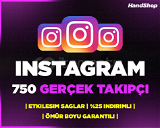 750 Instagram Gerçek Takipçi | GARANTİLİ ⭐
