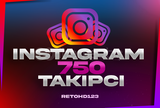 750 Instagram Kaliteli Takipçi | Garantili