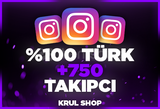 ⭐️750 Instagram Türk Gerçek Takipçi | ANLIK⭐️