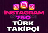 750 İnstagram TÜRK TAKİPÇİ