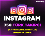 750 Instagram Türk Takipçi | GARANTİLİ ⭐