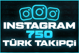 750 İNSTAGRAM TÜRK TAKİPÇİ HIZLI TESLİMAT