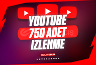 ⭐750 İzlenme Youtube – 30 Gün Garantili⭐
