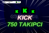 750 Kick Takipçi |GARANTILI + HIZLI|