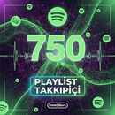 750 SPOTİFY PLAYLİST TAKİPÇİ (GARANTİLİ )