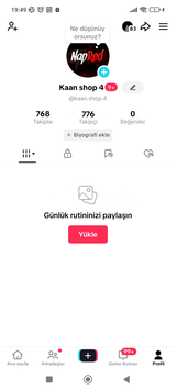 750 takipçi hesap