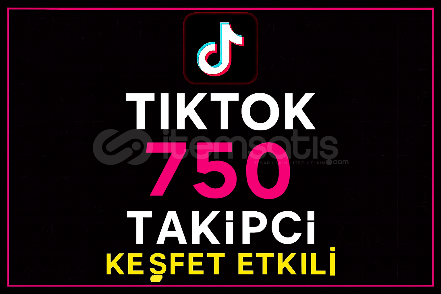 ⭐750 Tiktok Takipçi - KEŞFET ETKİLİ⭐ ⭐750 Tiktok Takipçi - KEŞFET ETKİLİ⭐
