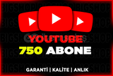 750 Youtube Abone | GARANTİ| ANLIK