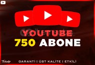 750 Youtube Abone | Garantili | #1