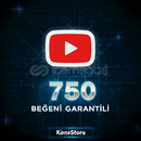 750 YOUTUBE BEĞENİ (GARANTİLİ ) 
