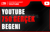 750 Youtube Beğeni - HIZLI BÜYÜME