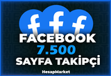 7500 ⭐ FACEBOOK ⭐ SAYFA TAKİPÇİ