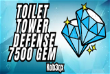 7500 GEM | TOILET TOWER DEFENSE (TTD)