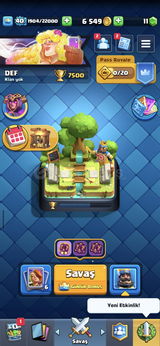 ⭐️7500 Kupa ⭐️ 114 Kart ⭐️ 4 Evrim + isim ⭐️
