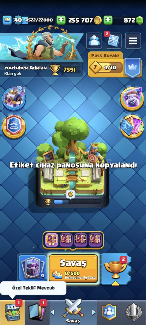 ⭐7500 KUPA⭐8 EVRİM⭐VİP⭐ ⭐7500 KUPA⭐8 EVRİM⭐VİP⭐