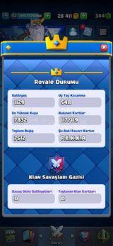 7500 Kupalı 4 Evrimli Hesap