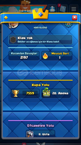7500 KUPALI EFSANE HESAP BU FİYATA YOK