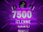7500 TİKTOK İZLENME (GARANTİLİ )