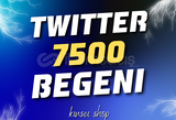 7500 TWITTER BEĞENİ GARANTİLİ