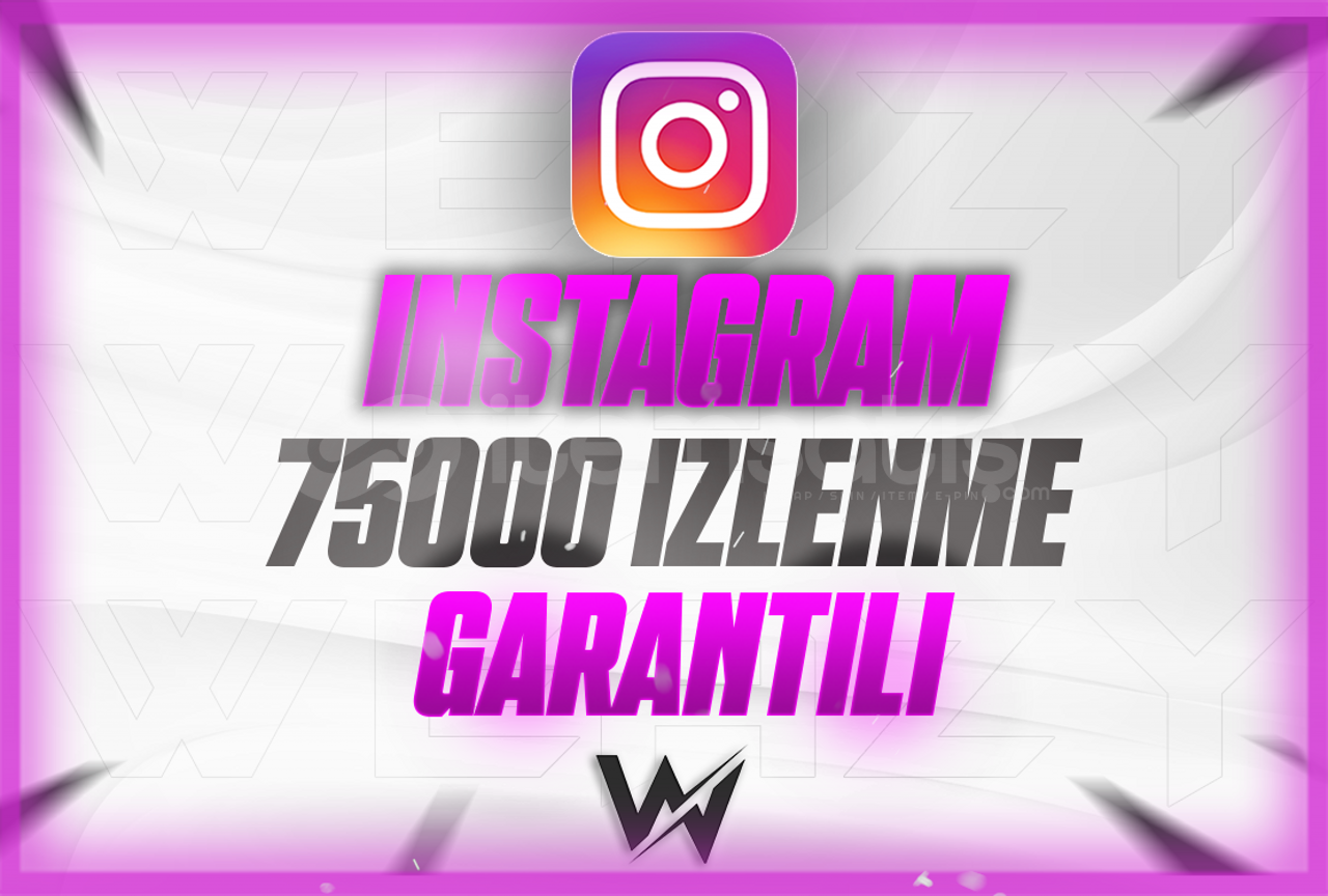 75000 Instagram Reels / Video İzlenme/ 75000 Instagram Reels / Video İzlenme/