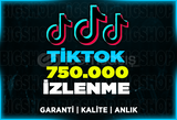 750.000 İzlenme TikTok | Garanti | ANLIK