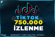 750.000 İzlenme TikTok | Garanti | #1