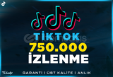 750.000 İzlenme TikTok | Garanti | #1